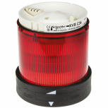 Schneider Electric Estrobo XVBC34, 250V, Rojo, No Incluye Bombilla