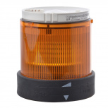 Schneider Electric Unidad LED Iluminada XVBC5G5, 120V, Naranja
