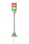 Schneider Electric Luz de Advertencia LED para Interior XVGB2M, Rojo/Verde