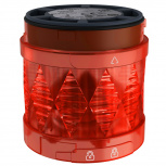 Schneider Electric Unidad LED Iluminada XVUC24, 24V, Rojo