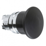 Schneider Electric Botón Pulsador ZB4BC2, Negro