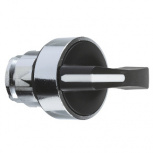 Schneider Electric Cabezal para Interruptor Selector ZB4BJ3, 3 Posiciones, Negro
