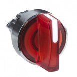 Schneider Electric Cabezal para Interruptor Selector ZB4BK1243, 2 Posiciones, Rojo