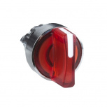 Schneider Electric Cabezal para Interruptor Selector ZB4BK1243, 2 Posiciones, Rojo