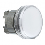 Schneider Electric Cabeza de Piloto Luminoso ZB4BV01, 22mm, Blanco