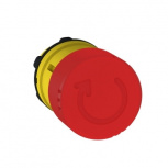Schneider Electric Botón Pulsador ZB5AS834, Rojo/Amarillo