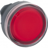 Schneider Electric Cabeza de Pulsador Iluminado ZB5AW34, 22 mm, Rojo