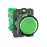 Schneider Electric Botón Pulsador ZB5RTA3, Verde