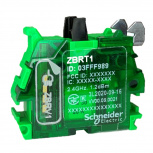 Schneider Electric Transmisor Inalámbrico ZBRT1, sin Batería