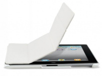 Scosche Funda de Fibra de Carbón para iPad 2/3, Blanco