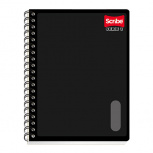 Scribe Cuaderno Profesional Serie III, 200 Hojas de Cuadro Grande 7mm, Multicolor