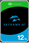 Disco Duro Interno Seagate SkyHawk AI 3.5", 12TB, SATA III, 6 Gbit/s, 7200RPM, 512MB Caché