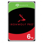 Disco Duro para NAS Seagate IronWolf Pro 3.5" de 1 a Bahías Ilimitadas, 6TB, SATA III, 6Gbit/s, 7200RPM, 256MB Caché