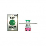 Seco-Larm Botón Pulsador SD-7201-GCPE1, Alámbrico