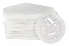 SecuriTag Tag MIFARE, 2.5 x 2.5cm, Blanco, 50 Piezas