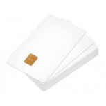 SecuriTag Tarjeta de Chip SLE4442/5542, 8.56 x 5.4cm, Blanco, 10 Piezas