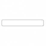 Seiko Instruments Rollo de Etiquetas Adhesivas SLP-FLW, 8.7 x 1.4cm, 130 Etiquetas, Blanco