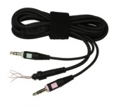 Sennheiser Cable AUX 3.5mm Macho - 3.5mm Macho, para Game Zero/One, Negro