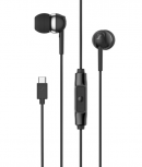Sennheiser Audífonos Intrauriculares con Micrófono CX 80, Alámbrico, 1.2 Metros, USB-C, Negro