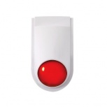 SFire Sirena con Estrobo SF06RED, Inalámbrico, 108dB, Blanco