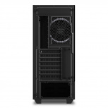Gabinete Sharkoon C-HEXBK, Midi-Tower, ATX/Micro-ATX/Mini-ITX, USB 3.0, sin Fuente, 6 Ventiladores Instalados, Negro - Imagen adicional 7