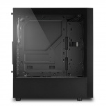 Gabinete Sharkoon SLIDER RGB, Midi-Tower, ATX/Micro-ATX/Mini-ITX, USB 2.0/3.0, sin Fuente, 1 Ventilador Instalado, Negro - Imagen adicional 3