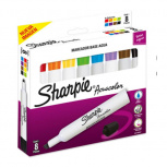 Sharpie Set Marcador a Base de Agua Acuacolor, 8 Piezas, Varios Colores
