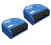 Shelly Módulo Relevador SHELLY1GEN3X2, Inalámbrico, Entrada 110-240V