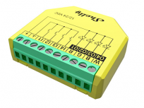 Shelly Panel de control Plus RGBW PM, 1 Botones, Wi-Fi, Amarillo