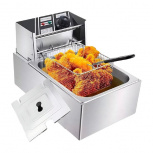 Shtark Freidora de Aceite SHTFRY01, 6 Litros, 1 Cesta, 1600W