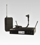 Shure Micrófono Flexo Beta para Instrumento BLX14R/B98, con Sistema Inalámbrico para Rack