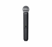 Shure Micrófono Vocal BLX2-SM58, Inalámbrico, Negro