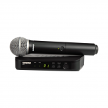Shure Micrófono BLX24-PG58J11, Inalámbrico