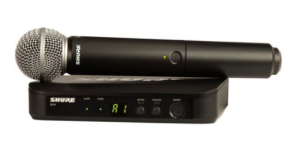 Shure Micrófono BLX24-SM58J11, Inalámbrico