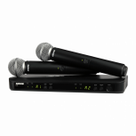 Shure Micrófono BLX288/SM58, Inalámbrico