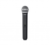 Shure Micrófono Transmisor de Mano BLX2/PG58, Inalámbrico, Negro, para Receptores Serie BLX