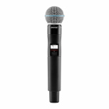 Shure Micrófono Transmisor de Mano QLXD2-B58-G50, Inalámbrico, Negro
