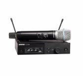 Shure Micrófono de Mano SLXD24-B87A, con Sistema Inalámbrico, Negro