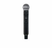 Shure Transmisor de Mano SLXD2/SM58, Inalámbrico, Negro