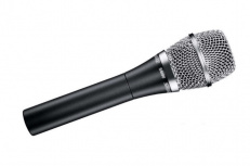 Shure Micrófono SM86, Alámbrico, Negro/Plata