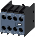 Siemens Bloque de Contactos Auxiliares 3RH29111GA22, 4 Polos, 690V, 10A