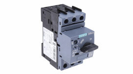 Siemens Interruptor Automático 3 Polos 3RV20111GA10, 690V, 6A, Entrada 690V