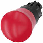 Siemens Botón Pulsador 3SU10001HB200AA0, Rojo
