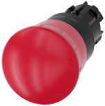 Siemens Botón Pulsador 3SU10001HB200AA0, Rojo