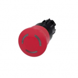 Siemens Botón Pulsador 3SU10011HB200AA0, Rojo