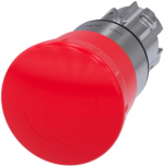 Siemens Botón Pulsador 3SU10501HB200AA0, Rojo