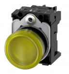 Siemens Luz Piloto 3SU11026AA301AA0, Amarillo
