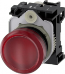 Siemens Luz Piloto 3SU11036AA201AA0, Rojo