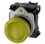 Siemens Luz Piloto 3SU11036AA301AA0, Amarillo