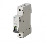 Siemens Interruptor Termomagnético 1 Polo 5SL61017, 400V, 1A, Entrada 230V